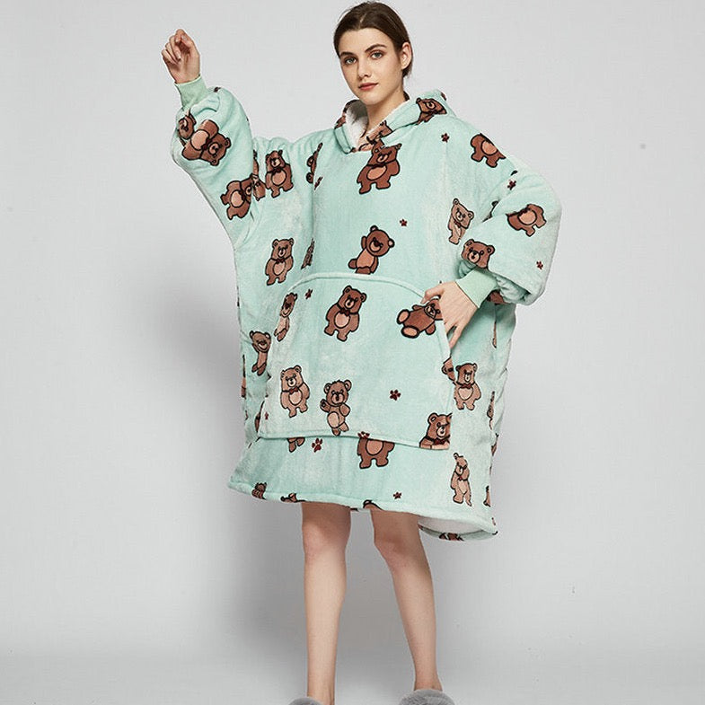 Bear Blanket Hoodie