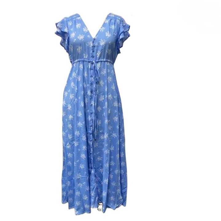 Hooper Dress In Bright Blue