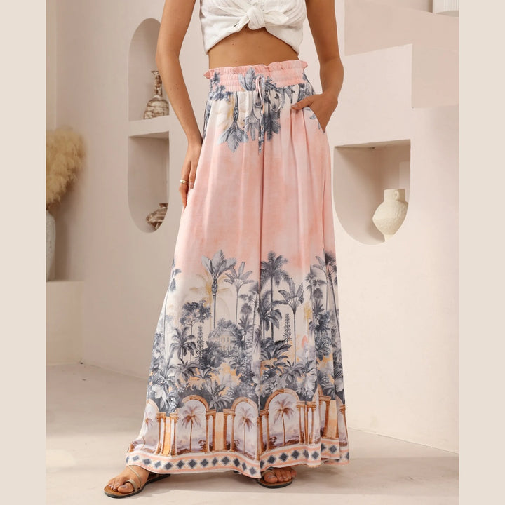 Nora High Waisted Wide Leg Pants