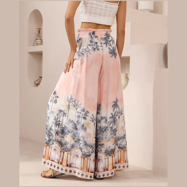 Nora High Waisted Wide Leg Pants