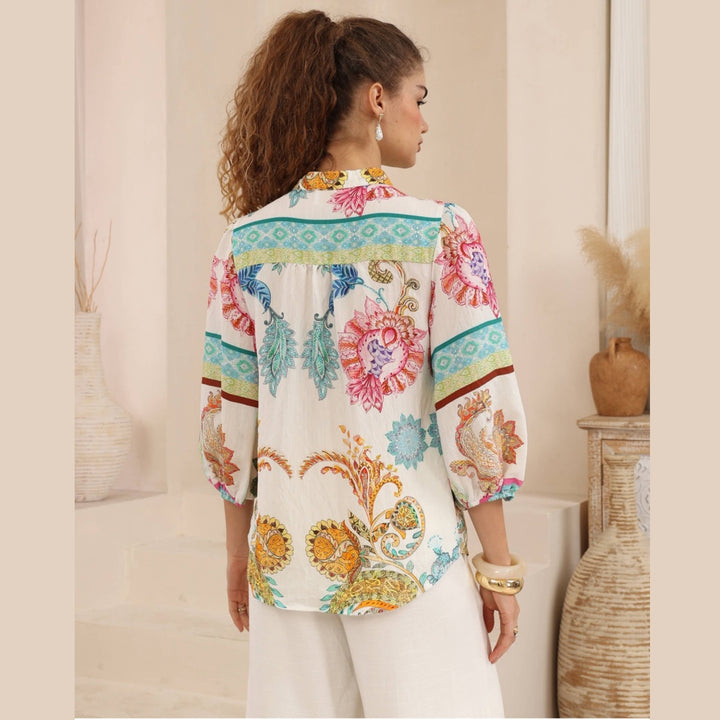 Bohemian Bloom Blouse