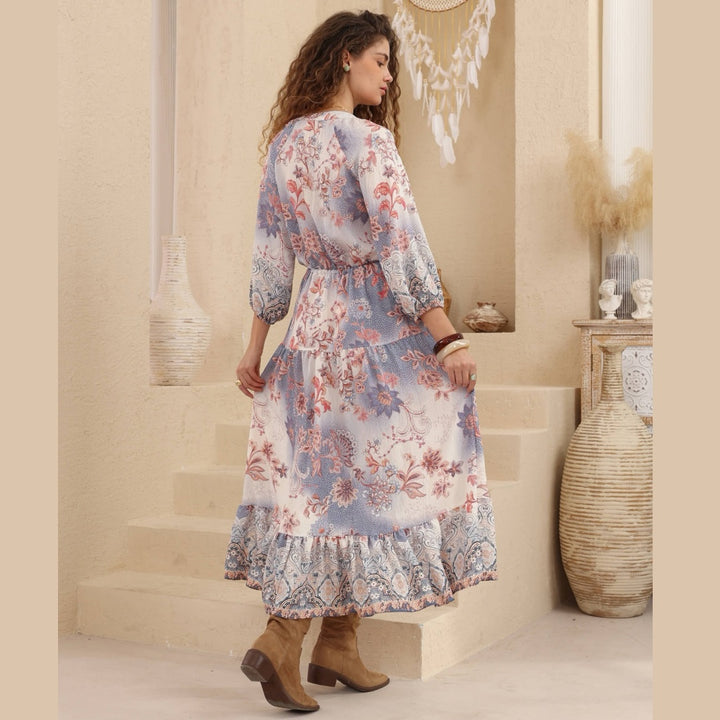 Willow Mist  Midi Dress