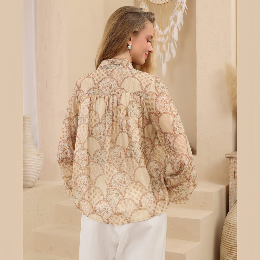 Sahara Mosaic Blouse