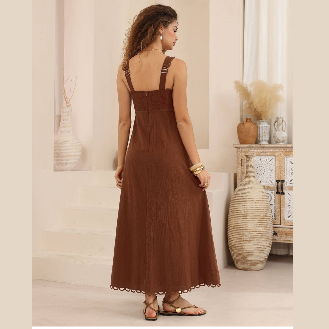 Chocolate Midi Dress