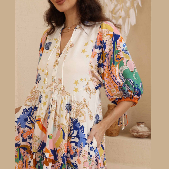 The Solana Babydoll Dress