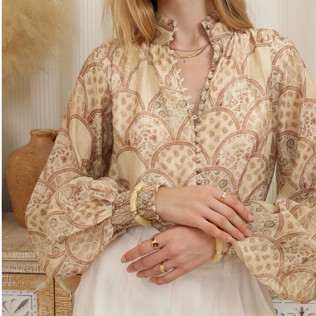 Sahara Mosaic Blouse