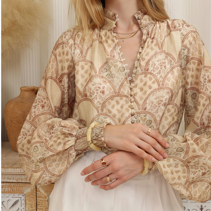 Sahara Mosaic Blouse