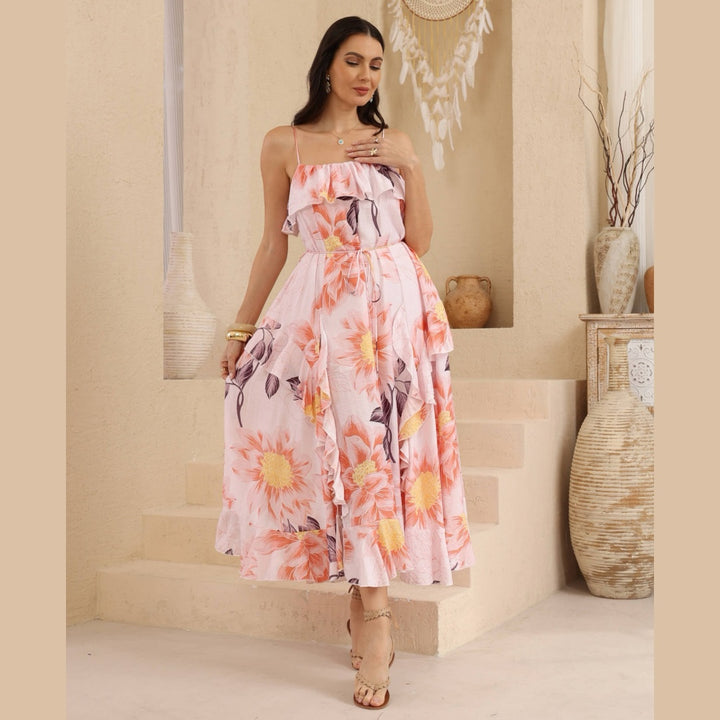 Amara Floral Maxi Dress