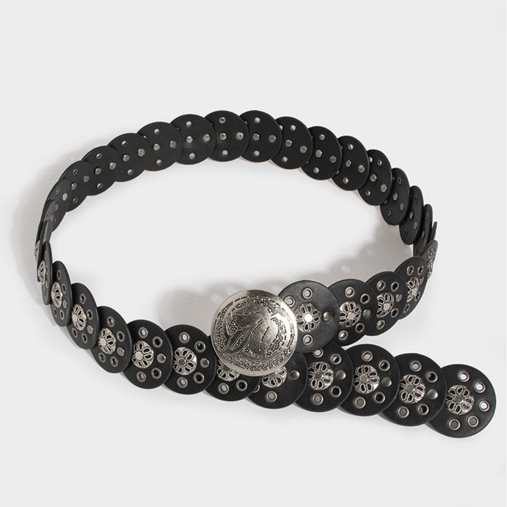 Studded WesternCoin Belt