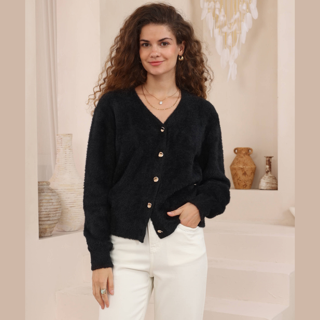 Cloud Cardigan- black