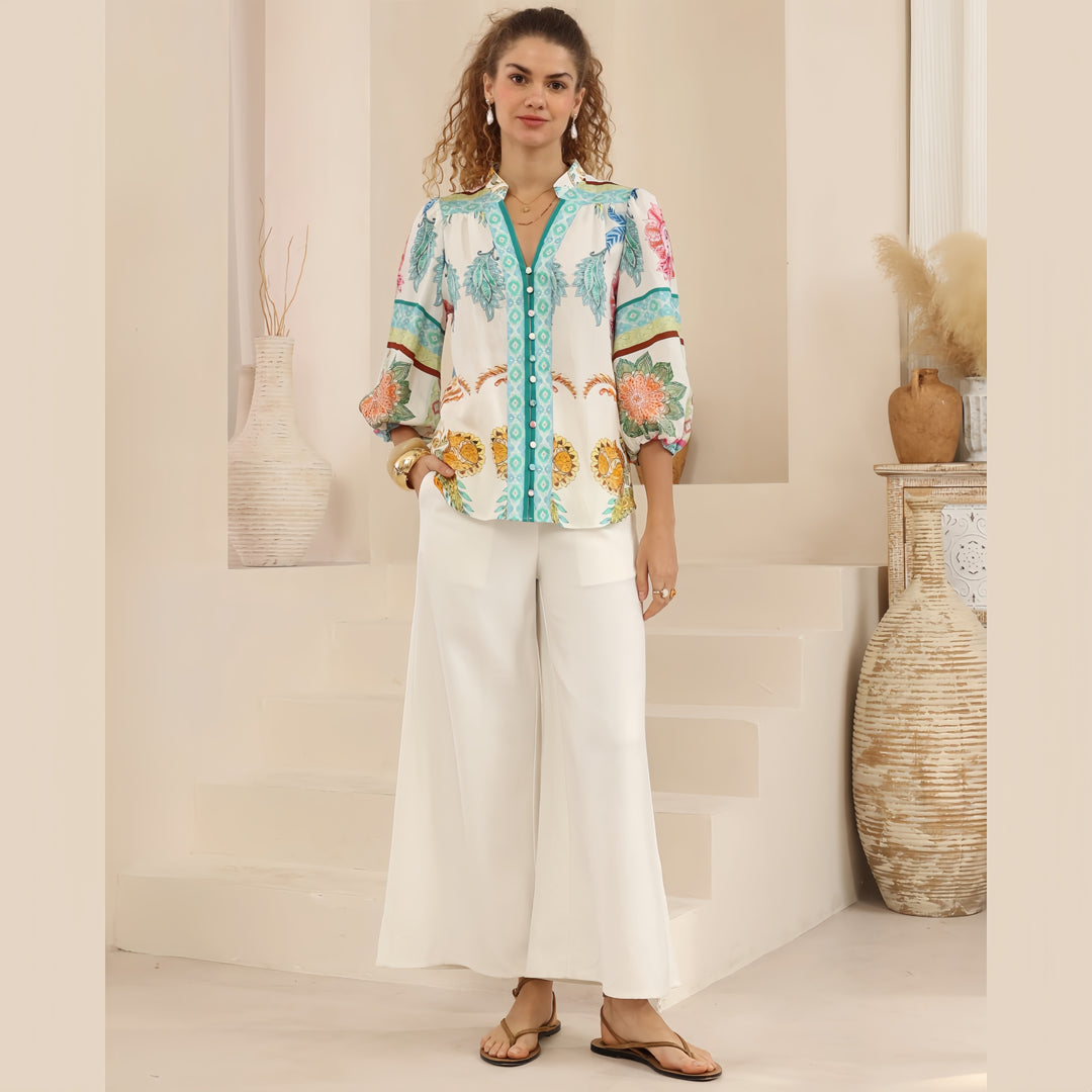 Bohemian Bloom Blouse