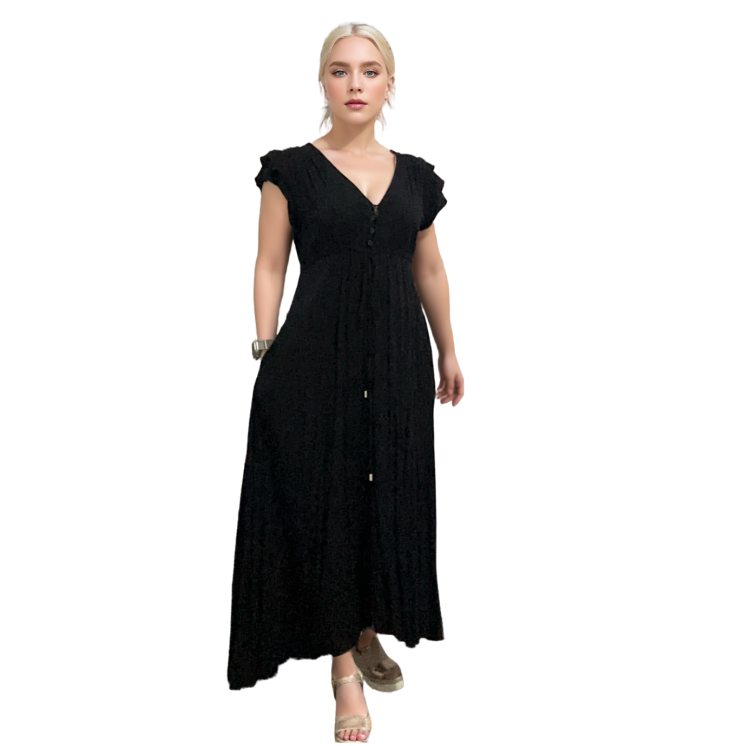 Hooper Dress In black