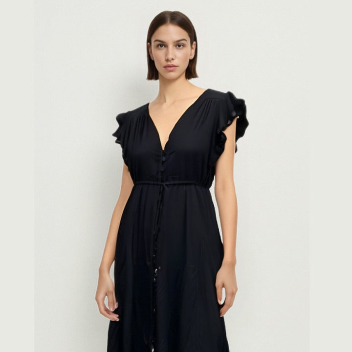 Hooper Dress In black