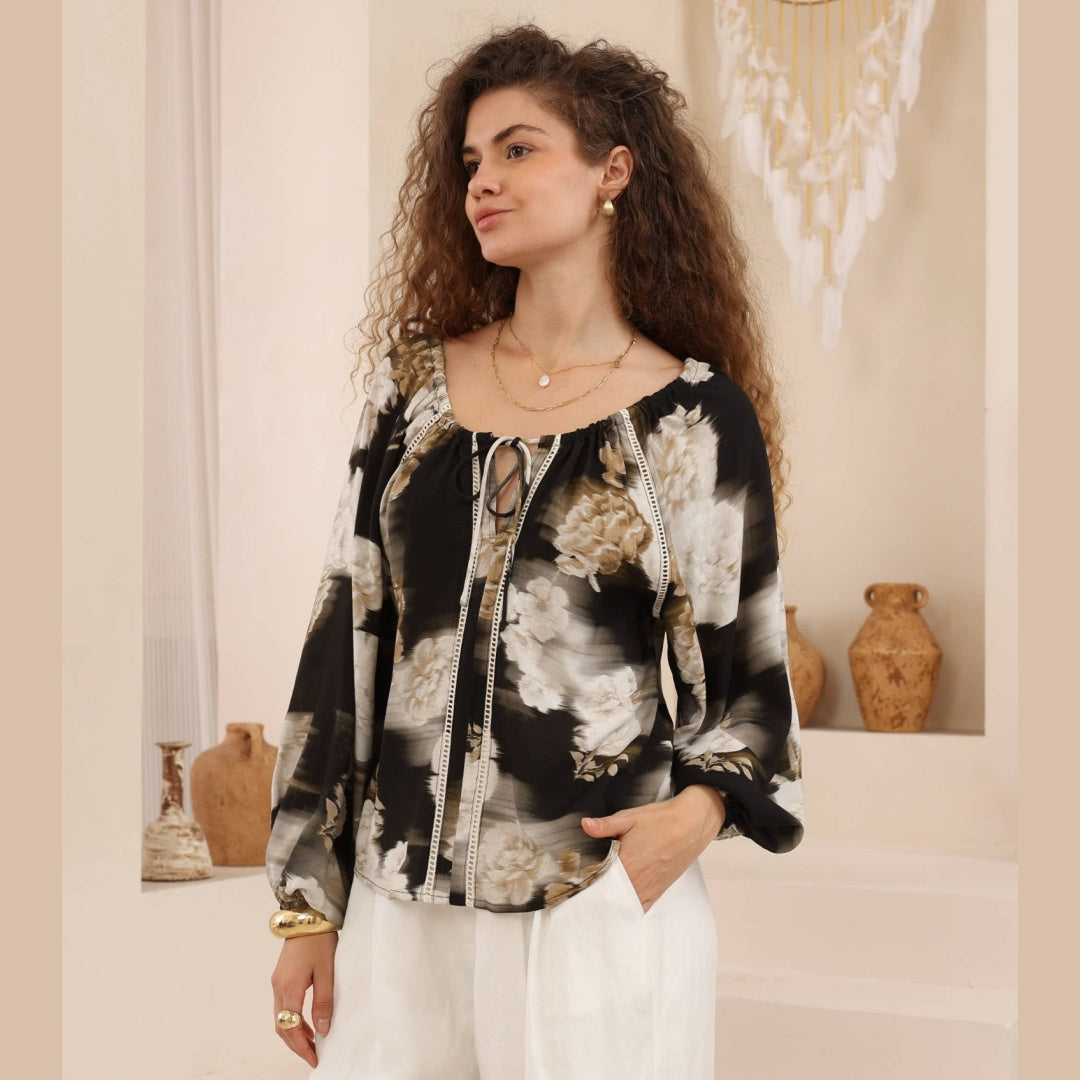 Sahara Bloom Blouse