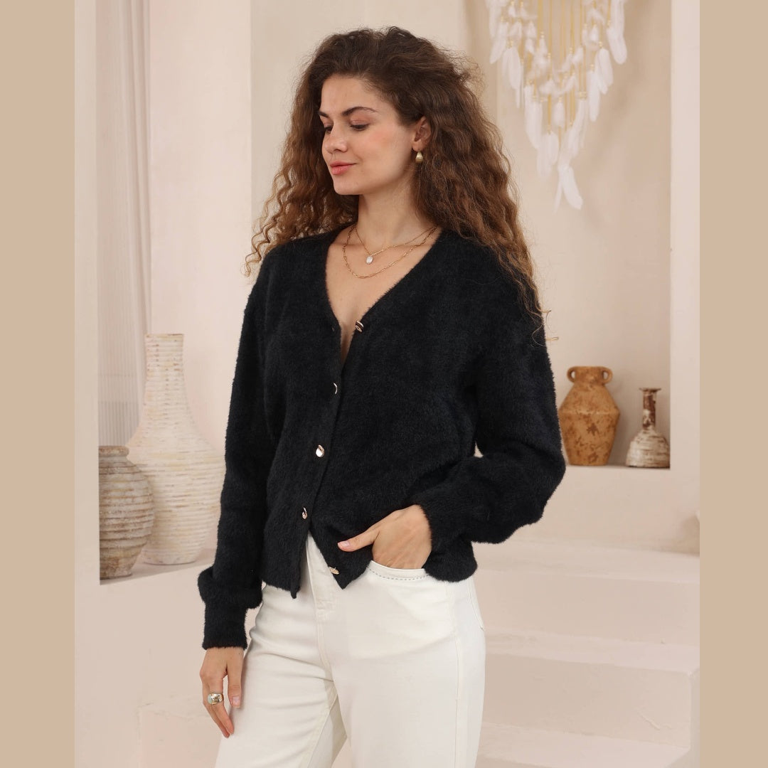 Cloud Cardigan- black