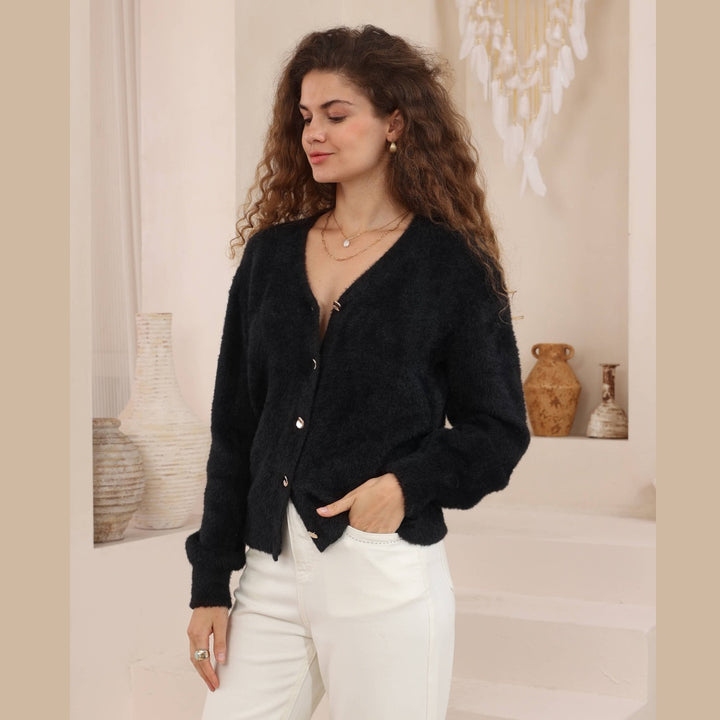 Cloud Cardigan- black