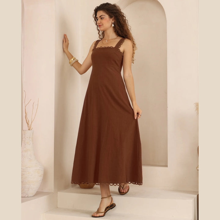 Chocolate Midi Dress