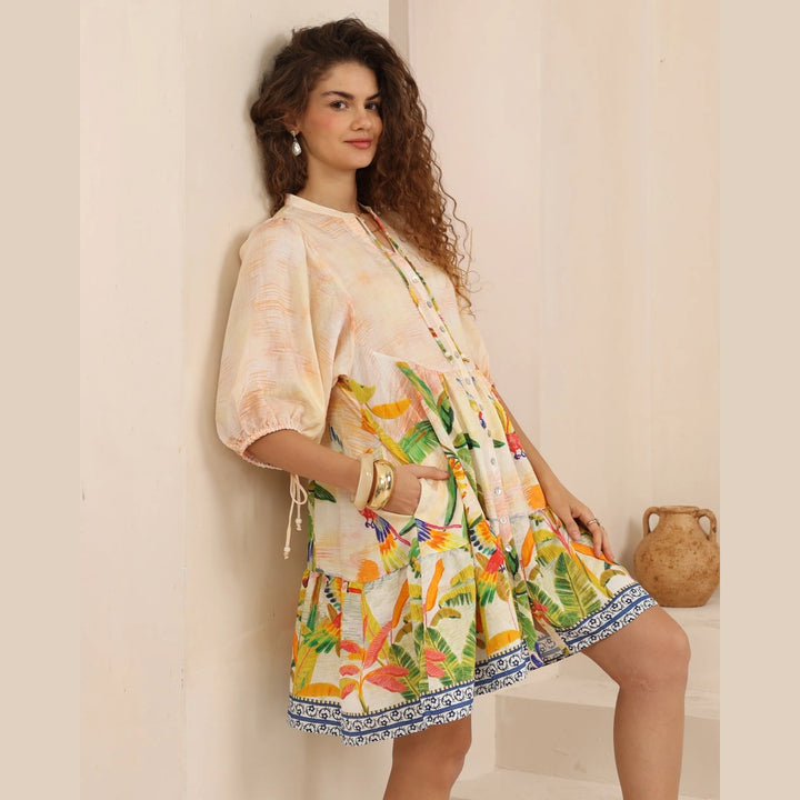 Cockatoo BabyDoll Dress